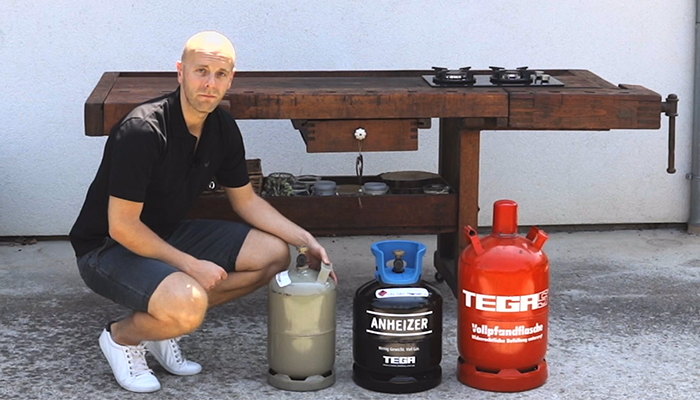 How long can you barbecue for with a gas cylinder? Calculation